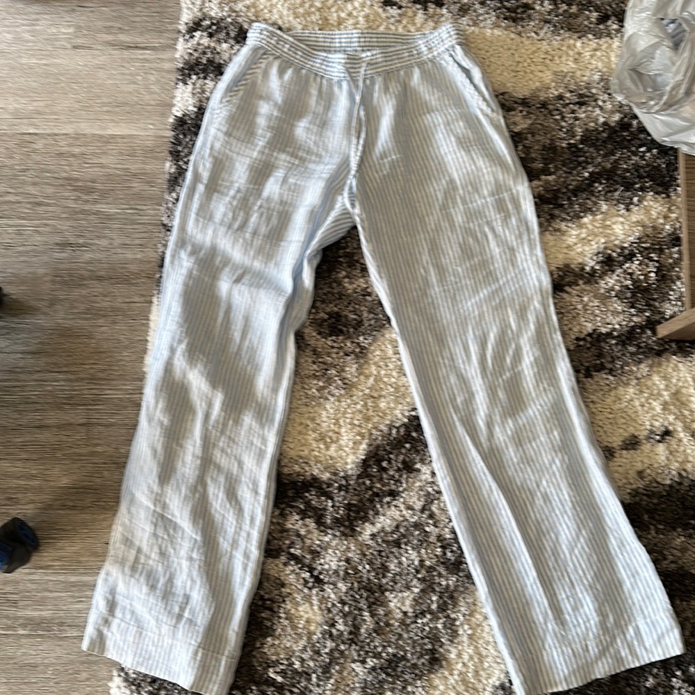 Seersucker Tommy Bahama linen pants